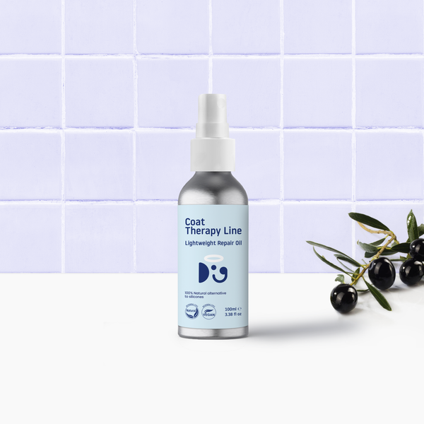LIGHTWEIGHT REPAIR OIL FOR DOGS | 100% Natural Alternative to Silicones | Doglyness