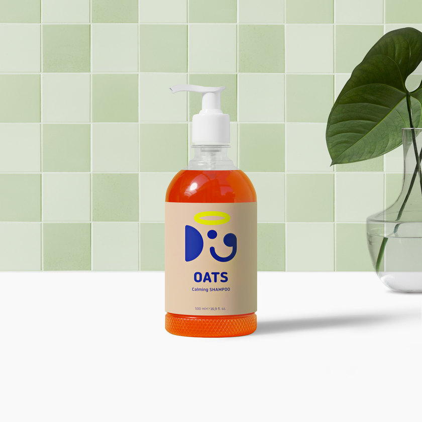 OATS CALMING SHAMPOO Gentle Formula for Sensitive Dogs Doglyness