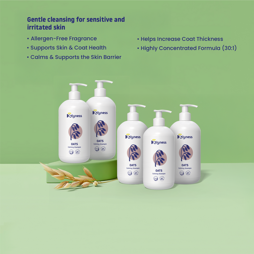 OATS CALMING SHAMPOO | Ultra-Gentle Botanical Cleanse | Doglyness