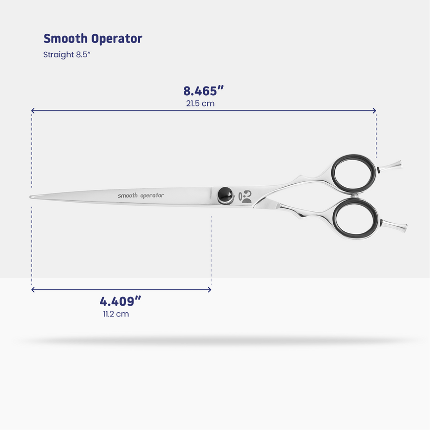 SMOOTH OPERATOR | Curved Dog Grooming Shears