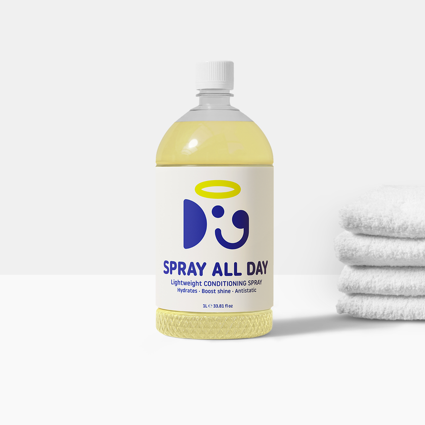 SPRAY ALL DAY | Lightweight Dog Conditioning Spray | Doglyness