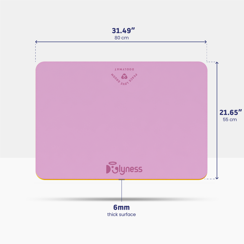 Doglymat™ by Doglyness | Eco-friendly dog grooming table mat – Doglyway