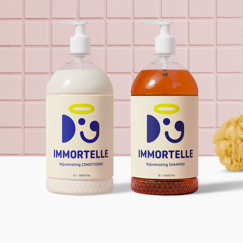 IMMORTELLE REJUVENATING DOG SHAMPOO | Revitalize and Strengthen Your Dog's Coat | Doglyness