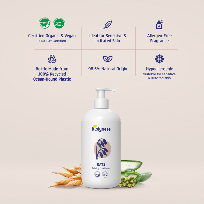 OATS CALMING CONDITIONER | Lightweight Soothing Care | Doglyness