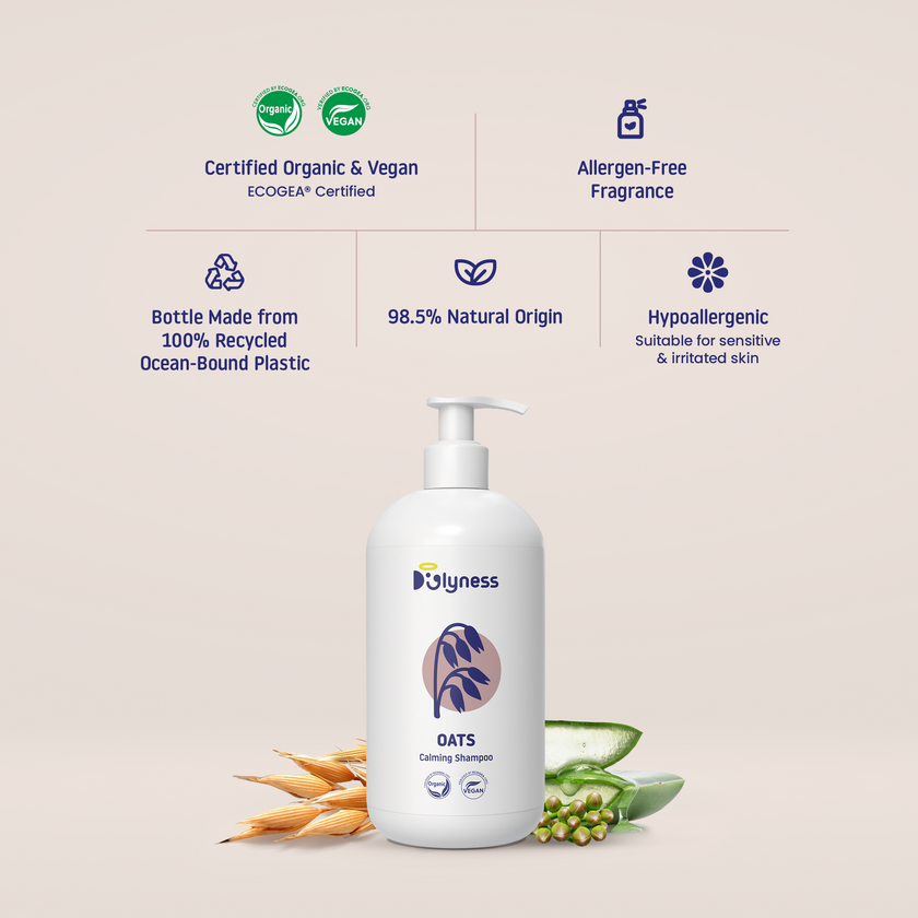 OATS CALMING SHAMPOO | Ultra-Gentle Botanical Cleanse | Doglyness