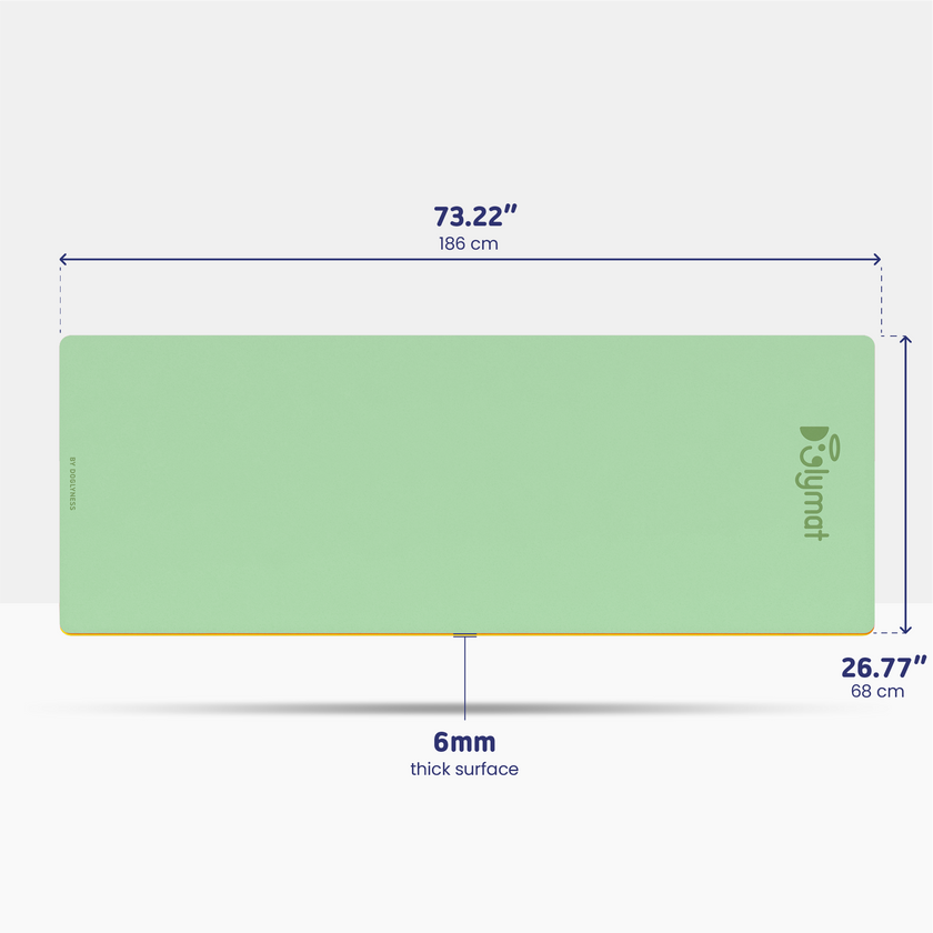 Doglymat™ Yogamatte | Komfort & Grip für eine hervorragende Praxis