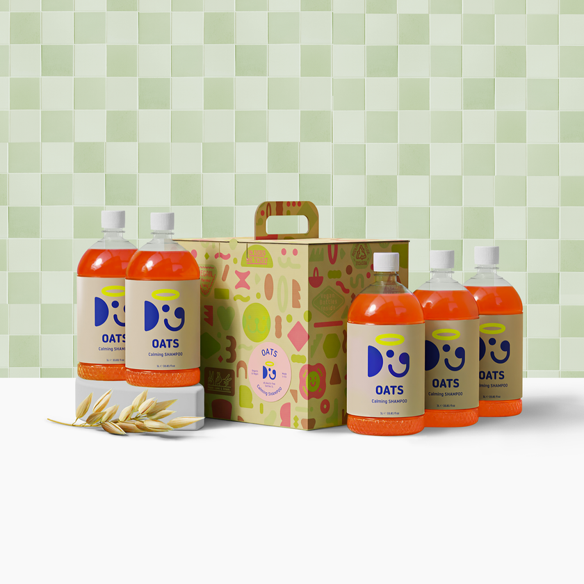 OATS CALMING SHAMPOO Gentle Care for Sensitive Dog Skin