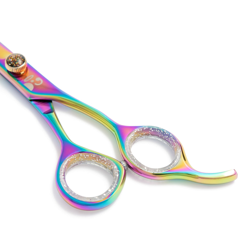 RAZZLE DAZZLE | Dog grooming curved shears