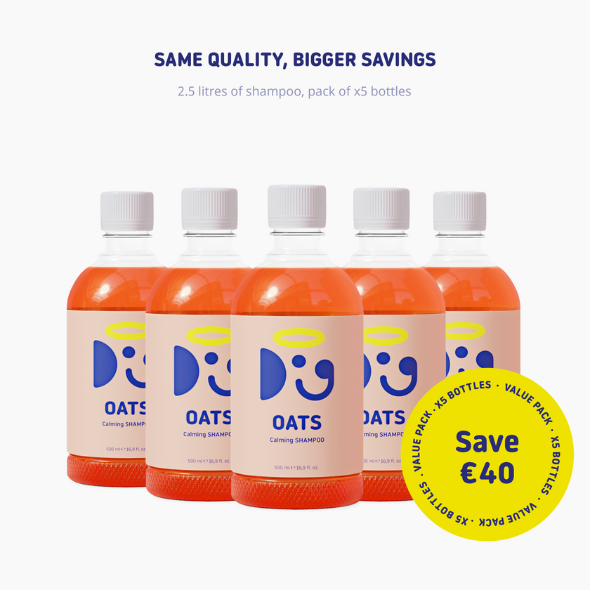 OATS CALMING SHAMPOO | Gentle Care for Sensitive Dog Skin